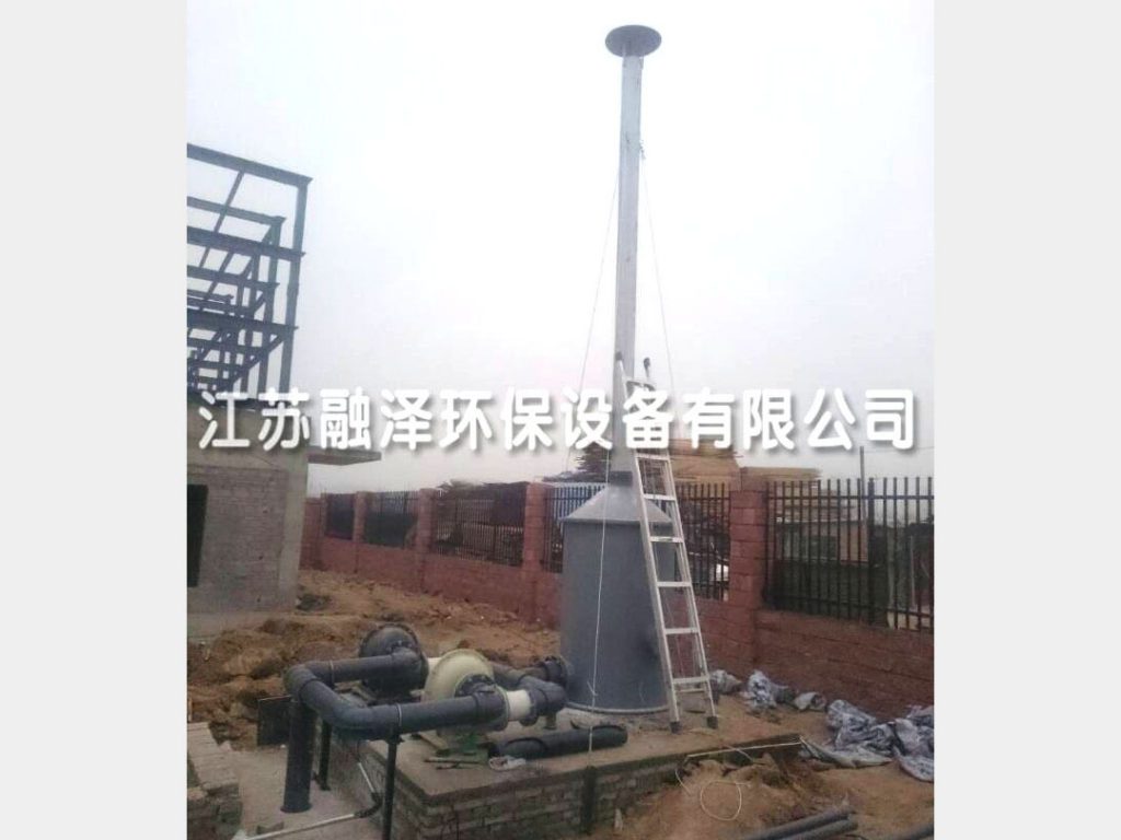 甘肅某污水處理廠除臭裝置